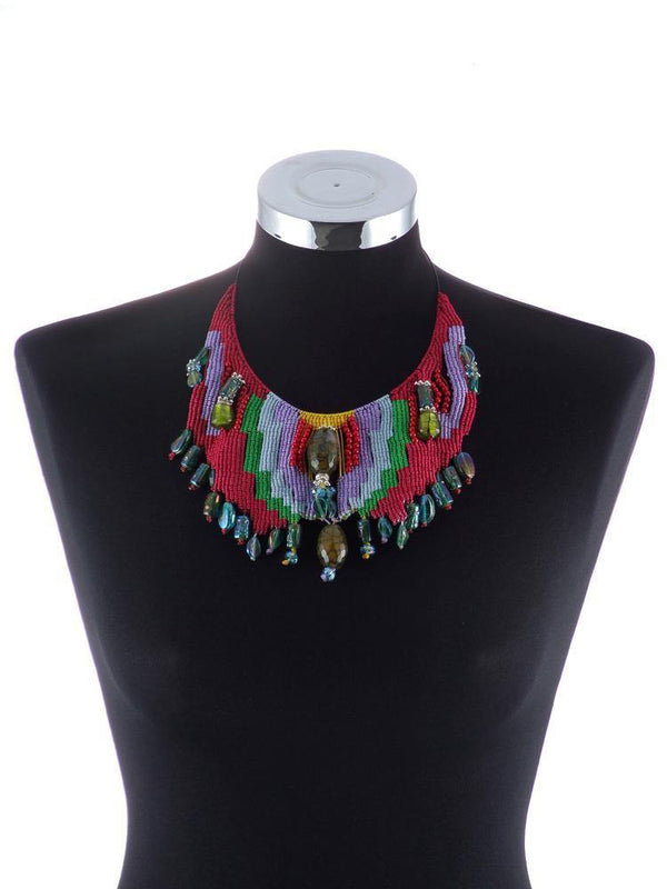 Colier lucrat manual  Liza Panait Liza Panait Online Boutique